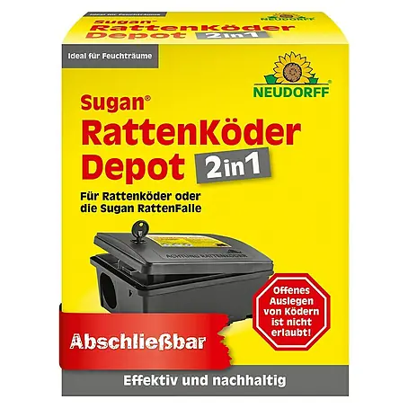 Neudorff Sugan Rattenköder-Depot