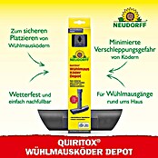 Neudorff Quiritox Wühlmausköder Depot (67 x 248 x 275 mm) | BAUHAUS