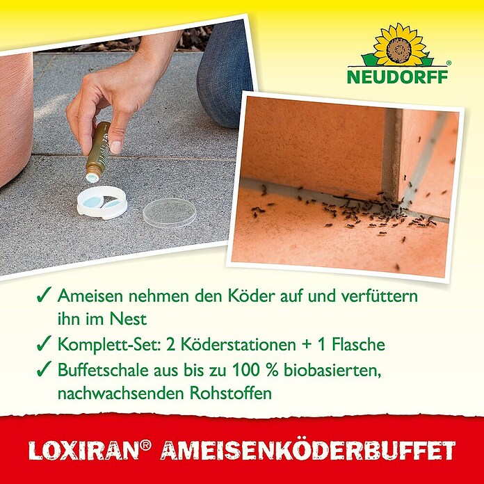 Neudorff Loxiran Ameisen-Buffet (2 Stk.)