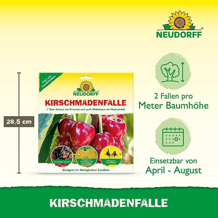 Neudorff Kirschmadenfalle (7 Stk.)