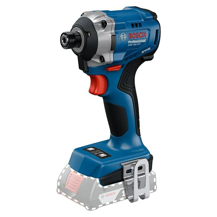 Bosch Professional Akumulatorski udarni vrtalni vijačnik GDR 18 V-215 Solo  (18 V, Brez baterije, 215 Nm) | Akumulatorski vijačniki in vrtalniki | Vrtalniki in vijačniki | Stroji | Orodja in stroji | Izdelki | BAUHAUS