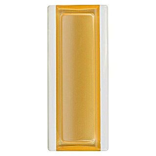 Fuchs Design Perfil de bloques de vidrio (Oro, 18 x 8 cm, Vidrio)