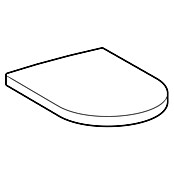 Geberit iCon WC-Sitz (Ohne Absenkautomatik, Duroplast, Weiß)