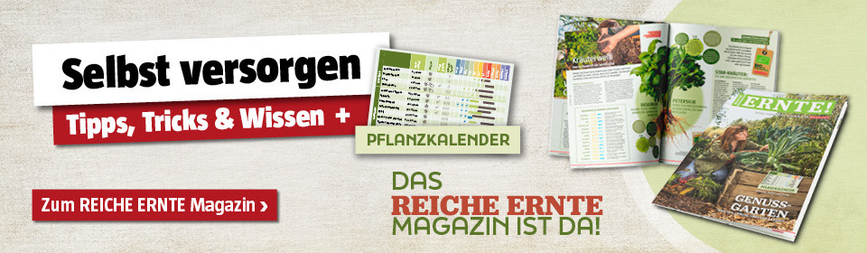 Infobild zum Reiche Ernte Magazin 2025