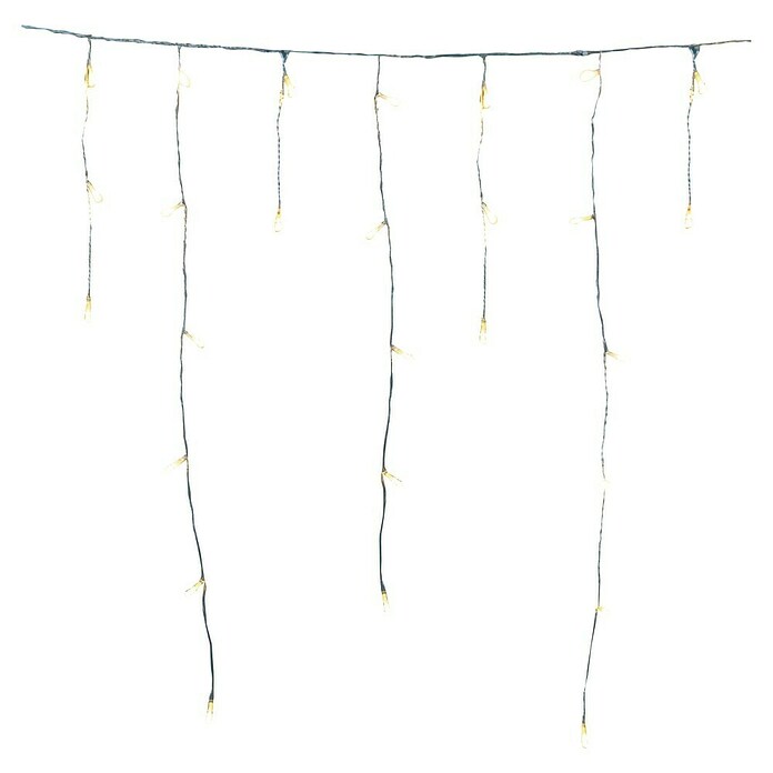 Tween Light Cascada de luz LED (Ámbito de aplicación: Para exterior, Con caja de almacenamiento, Número de LED: 120 ud., 290 x 60 cm)