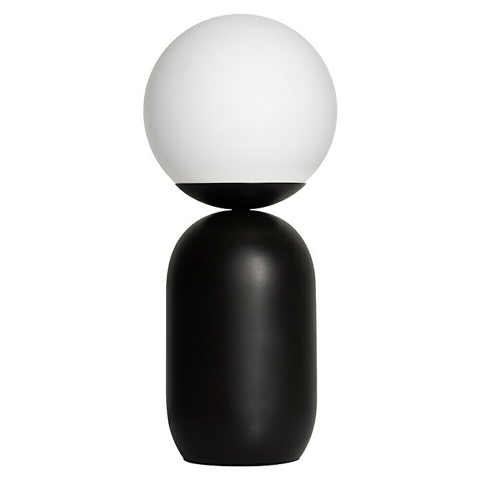 Nordlux Notti Tafellamp (Ø x h: 15 x 34,5 cm, Zwart, E14, 25 W) | BAUHAUS