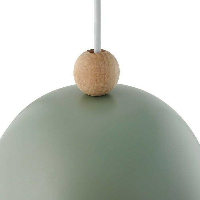 Nordlux Hanglamp, rond Gaston (40 W, Ø x h: 20 x 200 cm, Dusty green, E27) | BAUHAUS