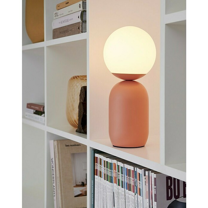 Nordlux Notti Tafellamp (Ø x h: 15 x 34,5 cm, Terracotta, E14, 25 W) | BAUHAUS