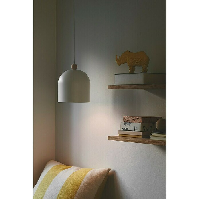 Nordlux Lámpara colgante redonda Gaston (40 W, Ø x Al: 20 x 200 cm, Blanco, E27) | BAUHAUS