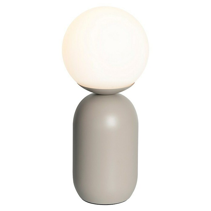 Nordlux Notti Tafellamp (Ø x h: 15 x 34,5 cm, Grijs, E14, 25 W) | BAUHAUS