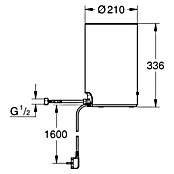 Grohe Boiler Red Größe M (4 l, Titan) | BAUHAUS