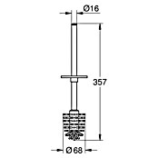 Grohe Selection Cube Ersatzbürste (Kunststoff, Chrom) | BAUHAUS