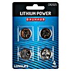 BAUHAUS Lithium Batterie CR2025 Knopfzelle (4 Stk.) | BAUHAUS