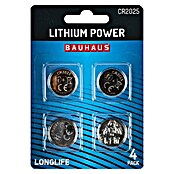 BAUHAUS Litijska baterija Lithium Power CR2025  (4 Kom.) | BAUHAUS