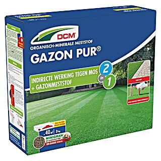 DCM Gazonmest met mosbestrijder Gazon Pur (3 kg, Max toepassingsvlak: 40 m²)