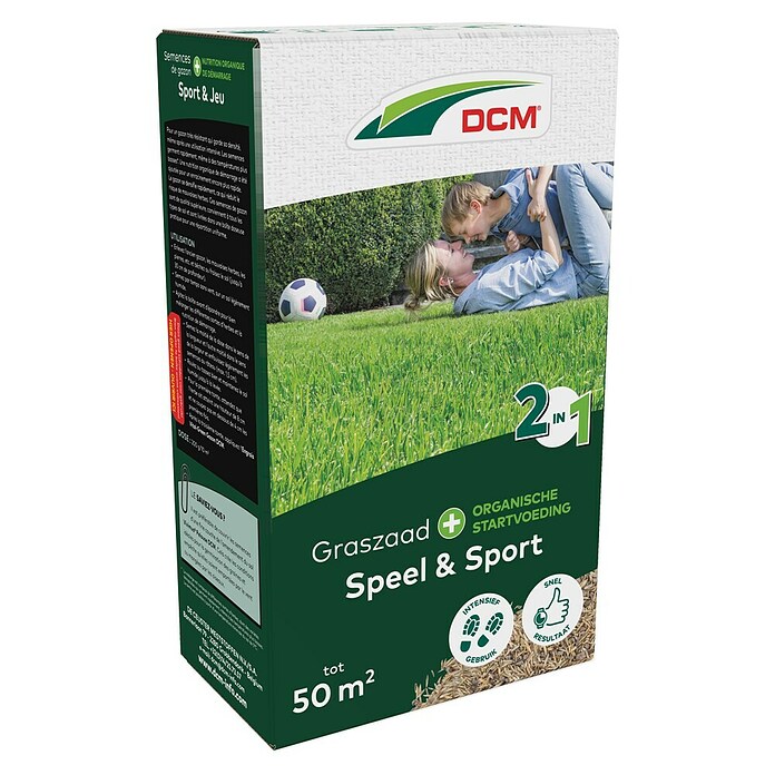 DCM Graszaad voor sterke grasmat (1 kg, 50 m²) | BAUHAUS
