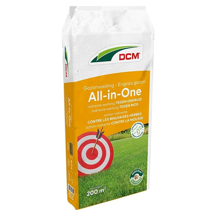 DCM Gazonmest All-In-One (10 kg, Max toepassingsvlak: 200 m²) | BAUHAUS
