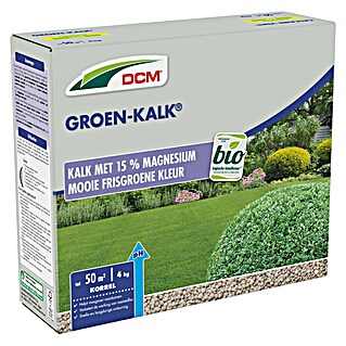 DCM Gazonkalk Groen-Kalk (4 kg, Max toepassingsvlak: 50 m²)