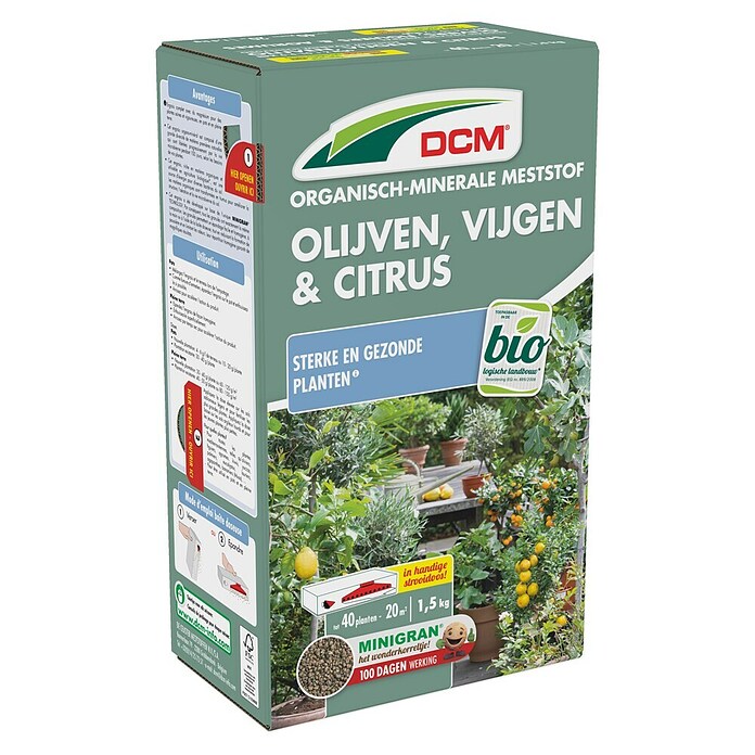 DCM Biologische citrusmest (1,5 kg, Max toepassingsvlak: 20 m²) | BAUHAUS