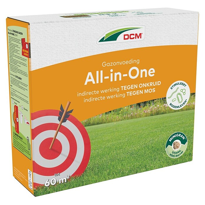 DCM Gazonmest All-In-One (3 kg, Max toepassingsvlak: 60 m²) | BAUHAUS