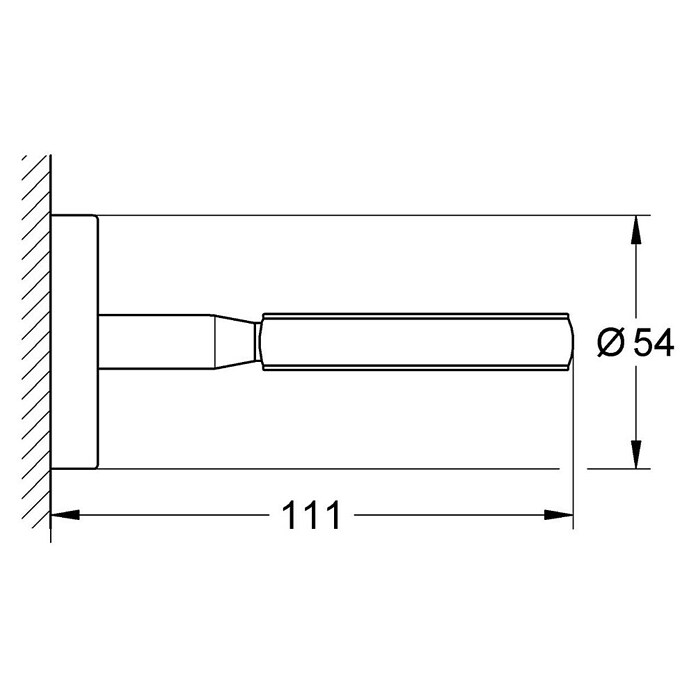 Grohe Bau Cosmopolitan Becher- & Seifenhalter (Chrom, Glänzend) | BAUHAUS