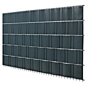 Floraworld Sichtschutzstreifen (20,5 x 0,19 m, Anthrazit) | BAUHAUS