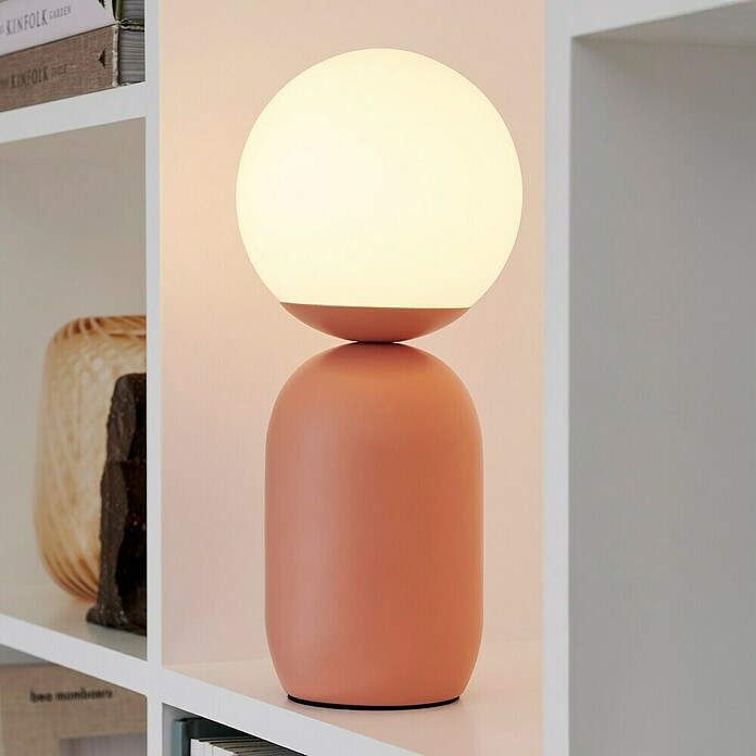 Nordlux Notti Tafellamp (Ø x h: 15 x 34,5 cm, Terracotta, E14, 25 W) | BAUHAUS