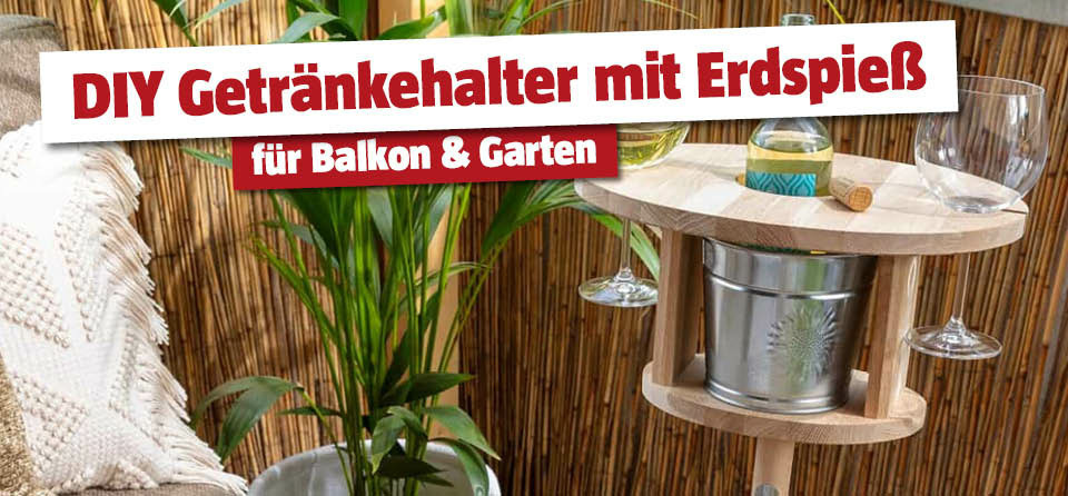 Titelbild zur Seite DIY Getränkehalter