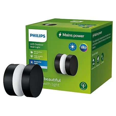 Philips  Aplique exterior LED Lavanda