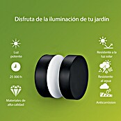 Philips Aplique exterior LED Lavanda (6 W, Negro, Negro, IP44, Horizontal) | BAUHAUS