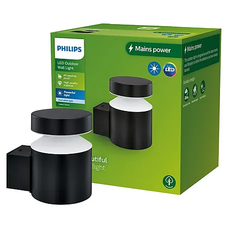 Philips  Aplique exterior LED Lavanda