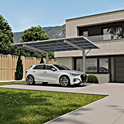 Ximax Carport Wing Typ 80 (Außenmaß inkl. Dachüberstand (B x T): 2,76 x 5,31 m, Einzelcarport, Silber) | BAUHAUS
