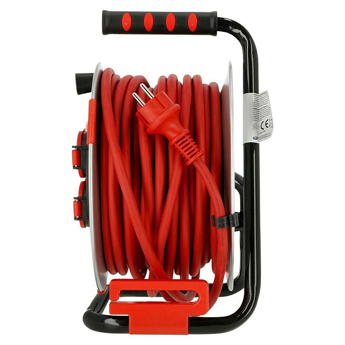 Produžni kabel na bubnju (4-struko, 25 m, 3.000 W)