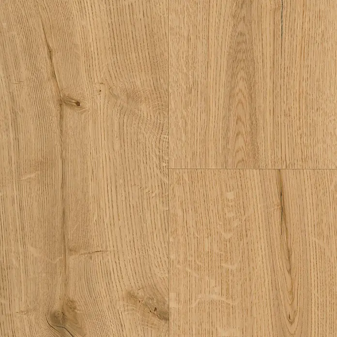 Parador Parkett Basic 11.5 - Eiche Chianti leicht geweißt, Landhausdiele, 1.080 x 185 x 11,5 mm - Helles, naturbelassenes Eichenholzparkett mit sichtbarer Maserung und feinen Ästen.
