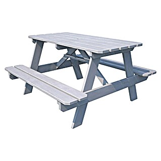 Soulet Kinder-Picknicktisch (L x B x H: 915 x 900 x 500 mm, Holz)