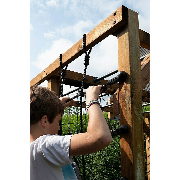 Soulet Kinderspielturm Olympic Odin (L x B x H: 216 x 153 x 209 cm, Braun) | BAUHAUS