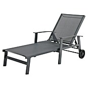 Sunfun Maja Ligbed (166 x 80 x 102 cm, Textileen, Met wielen)