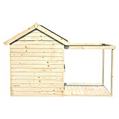 Soulet Spielhaus Epicerie (L x B x H: 245 x 128 x 165 cm, Holz, Natur) | BAUHAUS