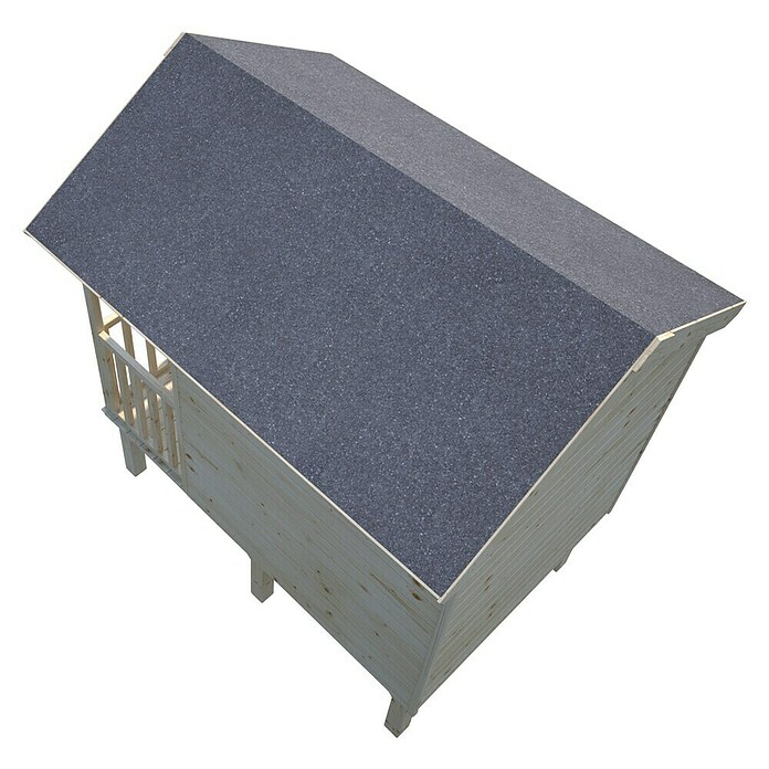 Soulet Spielhaus Kangourou (L x B x H: 167 x 181 x 200 cm, Holz, Natur) | BAUHAUS