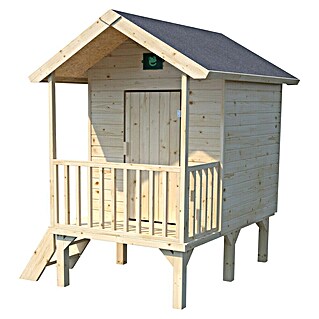 Soulet Spielhaus Kangourou (L x B x H: 167 x 181 x 200 cm, Holz, Natur)