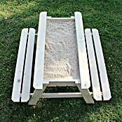 Soulet Kinder-Picknicktisch (mit integrierten Sandkasten, L x B x H: 915 x 900 x 500 mm, Holz) | BAUHAUS