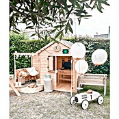 Soulet Spielhaus Alpaga (L x B x H: 240 x 128 x 163 cm, Holz, Natur) | BAUHAUS