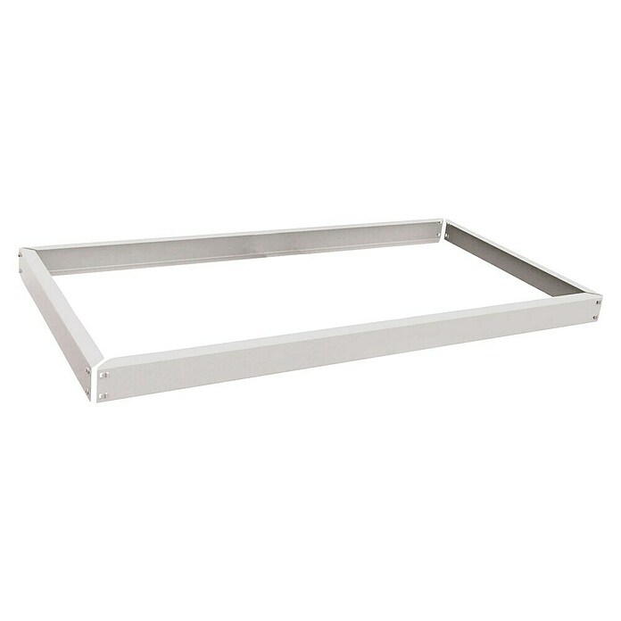 Simonrack Ecoforte Estante adicional sin bandejas (Al x An x Pr: 6,5 x 120 x 60 cm, Blanco) | BAUHAUS