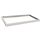Simonrack Ecoforte Estante adicional sin bandejas (Al x An x Pr: 6,5 x 120 x 60 cm, Blanco) | BAUHAUS