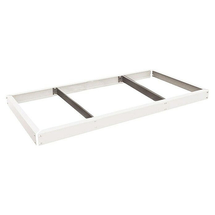 Simonrack Simonforte Estante adicional Metal sin bandejas (Al x An x Pr: 6,5 x 240 x 75 cm, Blanco) | BAUHAUS