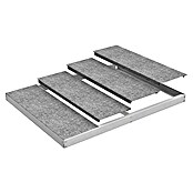 Simonrack Simonforte Estante adicional Metal (Al x An x Pr: 7 x 180 x 75 cm, Blanco/Galvanizado) | BAUHAUS