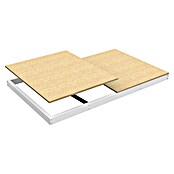 Simonrack Simonforte Estante adicional Chipboard (Al x An x Pr: 7,7 x 240 x 75 cm, Blanco/Madera, Capacidad de carga por balda: 400 kg) | BAUHAUS