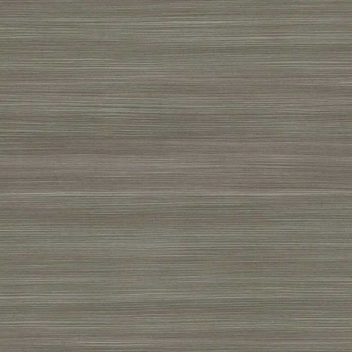 Artysan Armario alto de baño Inca - 24,6 x 26,5 x 173 cm, Ceniza - Vista detallada de una superficie de chapa de madera gris con finas líneas de veta horizontales, ideal para muebles o diseño de interiores.