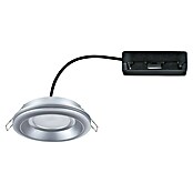 Paulmann Einbauleuchte Sormus (6,5 W, Ø x H: 10 x 3,3 cm, Chrom matt, 1 Stk., Warmweiß) | BAUHAUS
