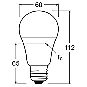 Osram LED-Leuchtmittel Superstar Classic A (13,5 W, E27, Warmweiß, 1.055 lm, Energieeffizienzklasse: A+)